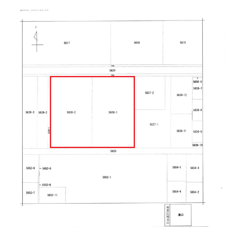 神栖市溝口売地（問い合わせ№.2）