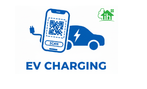 当社物件の駐車場にEV充電器を設置しました🚗