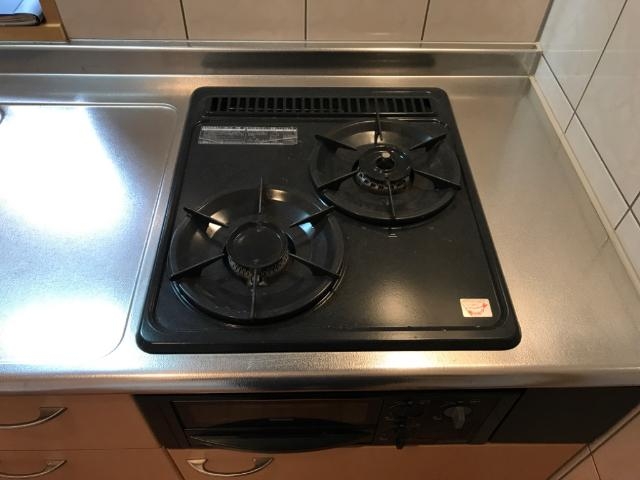 グリル付ガスコンロ