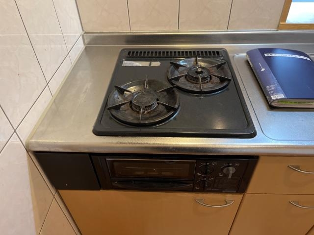 グリル付ガスコンロ