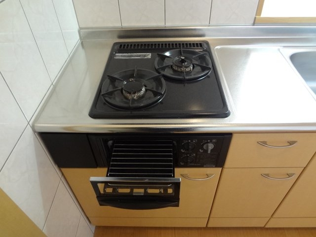 グリル付ガスコンロ