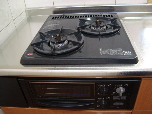 グリル付ガスコンロ（イメージ）