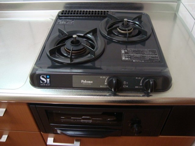 グリル付ガスコンロ