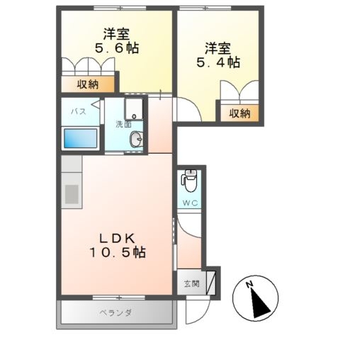 ＳＫＹ　ＨＡＷＫ（スカイホーク） 1階の物件の間取図