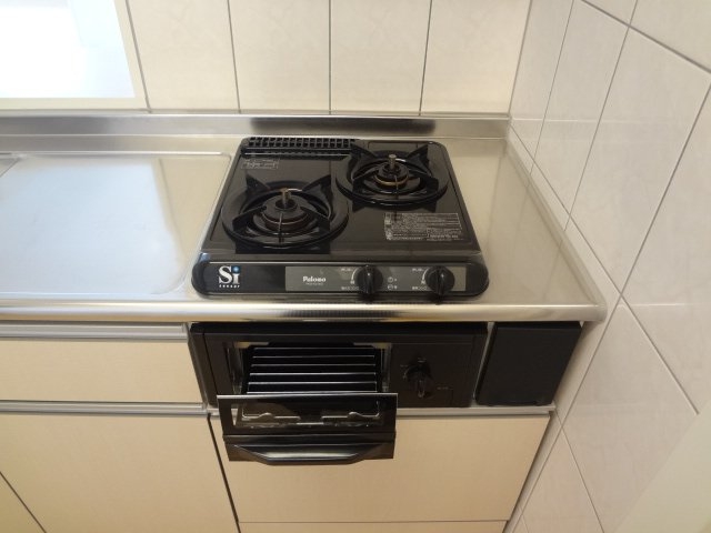 グリル付ガスコンロ