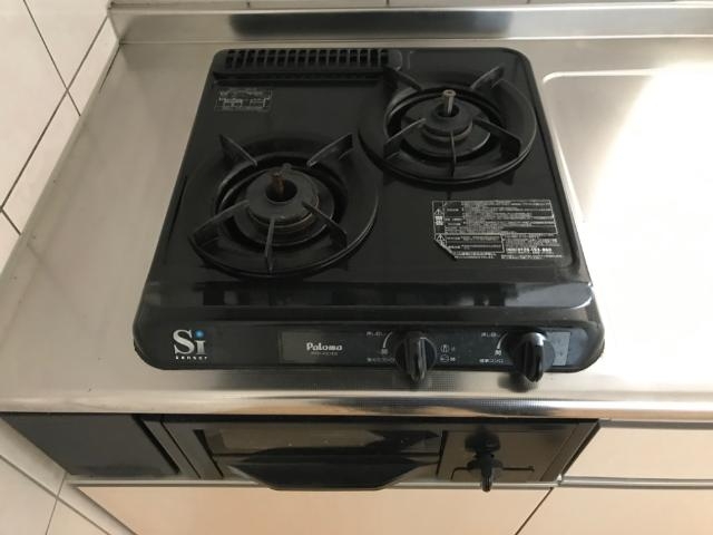 グリル付ガスコンロ