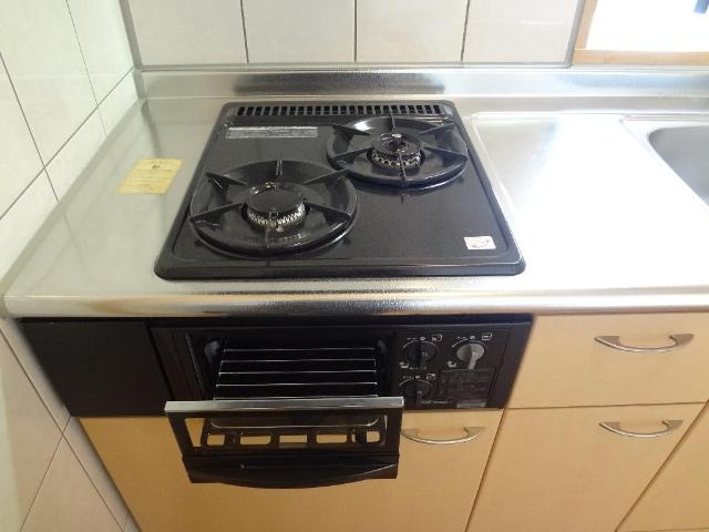 グリル付ガスコンロ