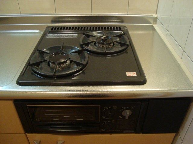グリル付ガスコンロ