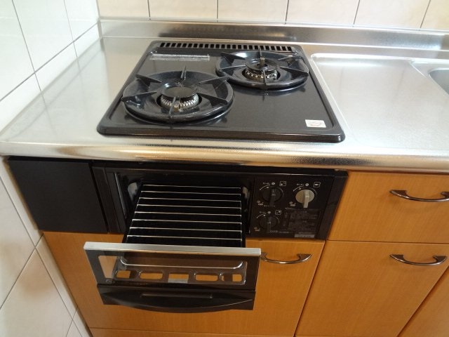 グリル付ガスコンロ