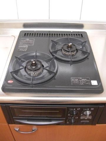 グリル付ガスコンロ（イメージ）