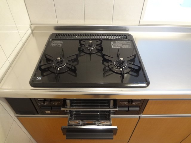 グリル付ガスコンロ