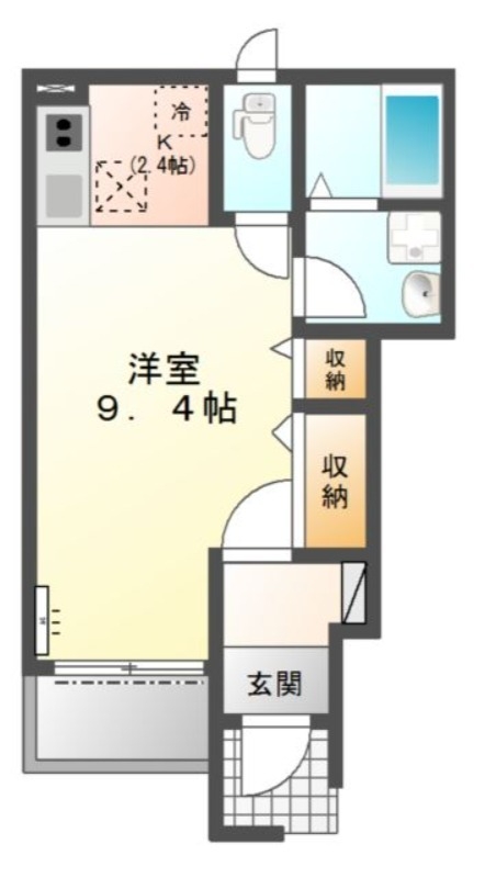 La-recolte(ラ・レコルト) 1階の物件の間取図