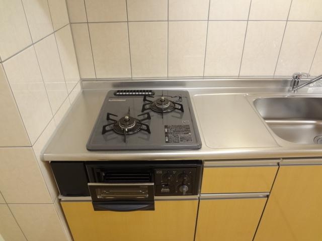 ガスコンロ付（イメージ）