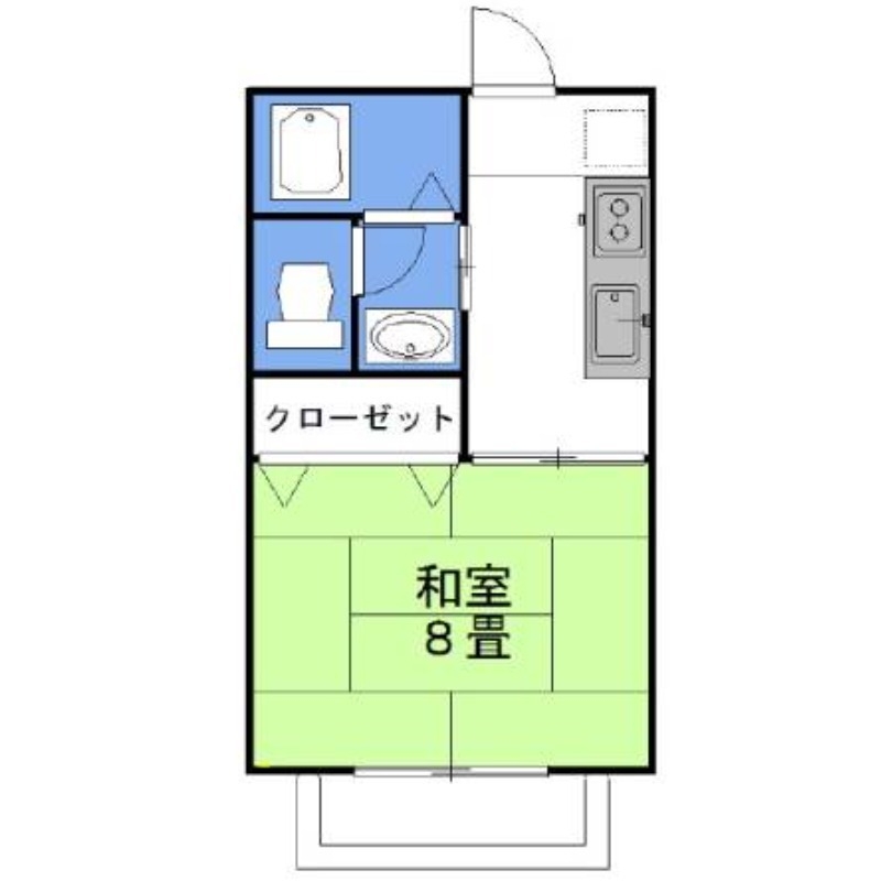 グラシアス・オーレ２ｎｄ 2階の物件の間取図