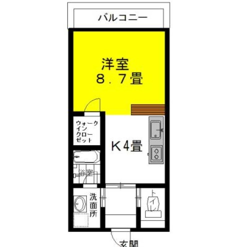 ラフォンテ・エスポワール 2階の物件の間取図