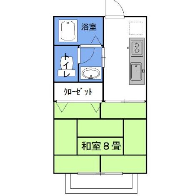 ラフォンテ・ノヴァ East 2階の物件の間取図