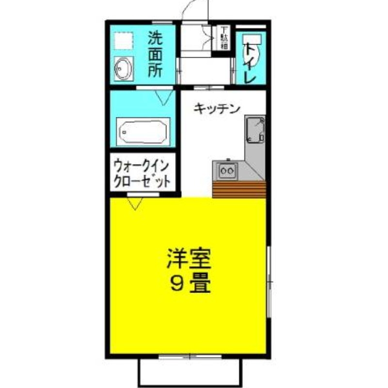 ラフォンテ・レパードⅢ 1階の物件の間取図