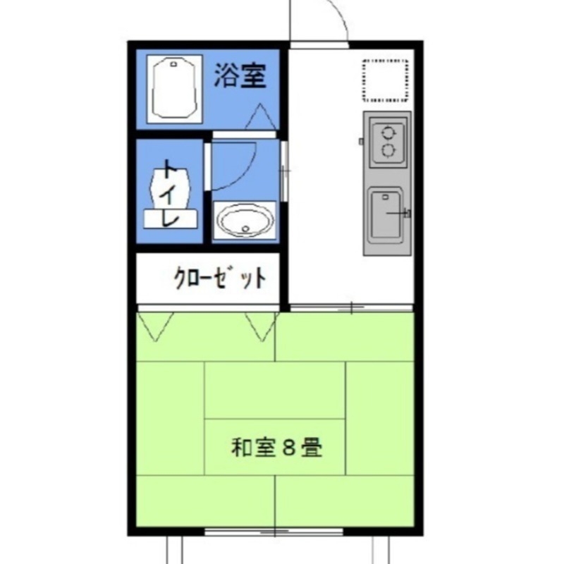 グラシアス・ベイone 2階の物件の間取図