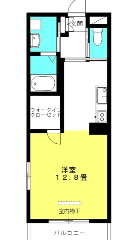 ブランシュM&MⅡ 1階の物件の間取図