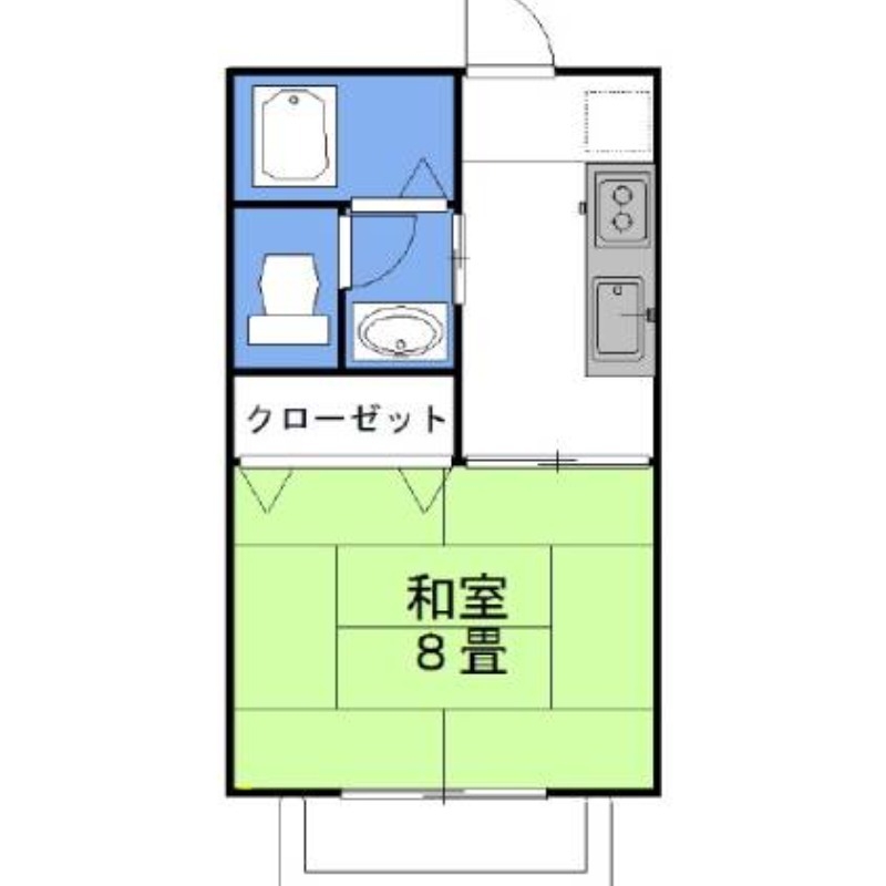 グラシアス・オーレ２ｎｄ 2階の物件の間取図