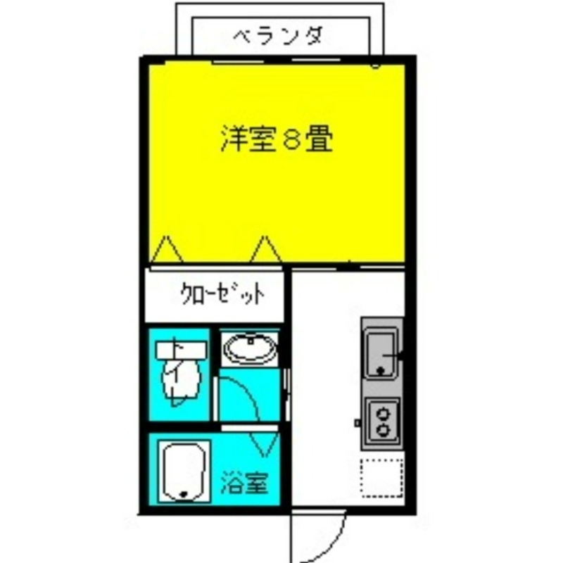 グラシアス・メルシー 1階の物件の間取図