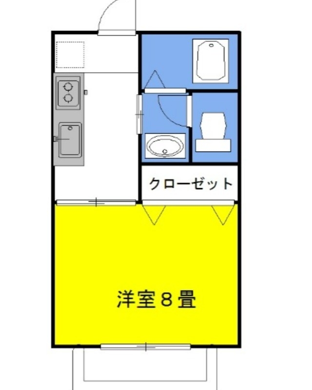 グラシアス・メルシー 1階の物件の間取図