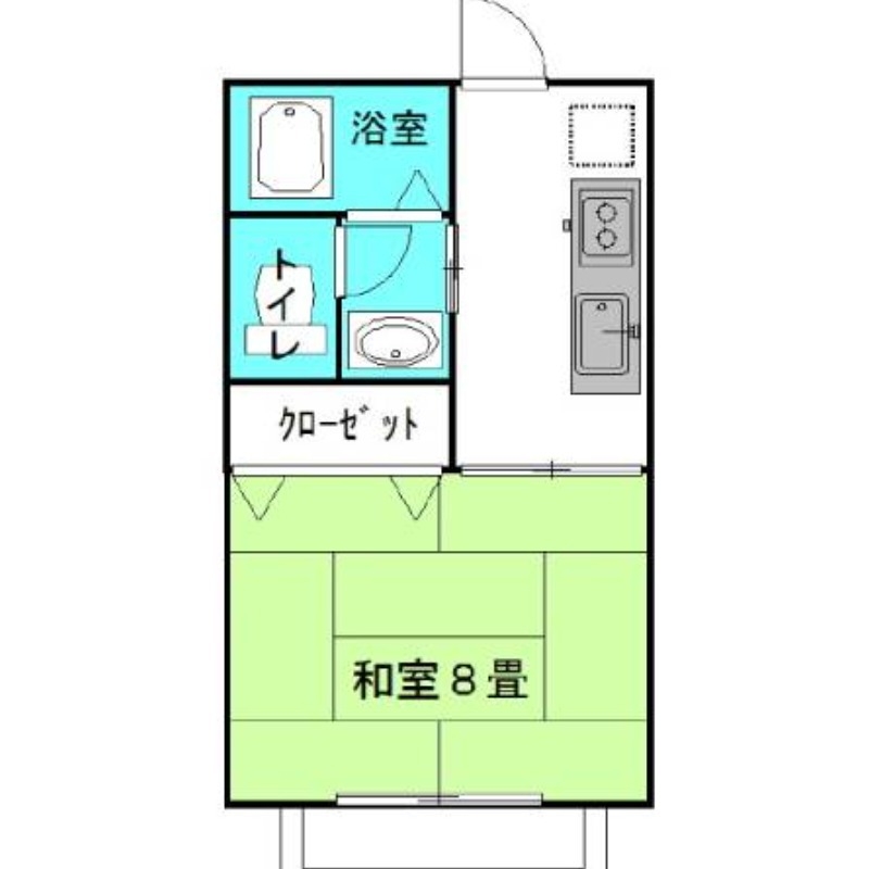 ラフォンテ・Ｇｏｏ 2階の物件の間取図