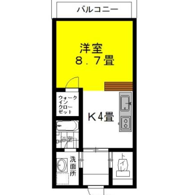 ラフォンテ・エスポワール 1階の物件の間取図