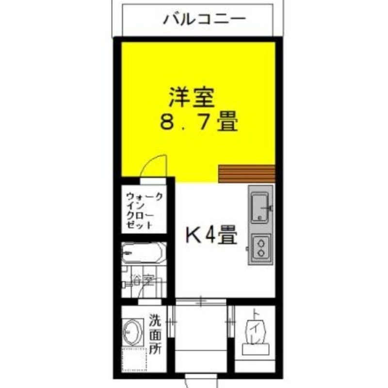 ラフォンテ・エスポワール 2階の物件の間取図