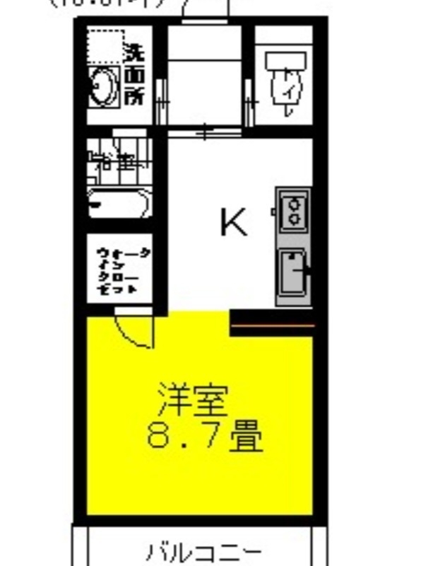 ラフォンテ・エスポワール 3階の物件の間取図