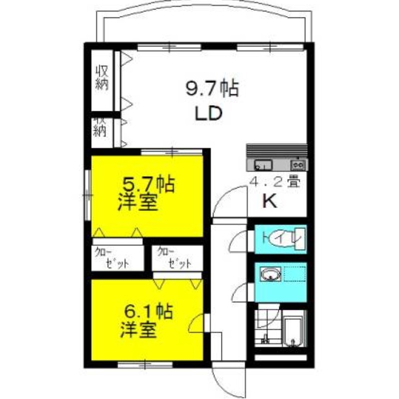 ラフォンテ・コンフォートヴィラ 1階の物件の間取図