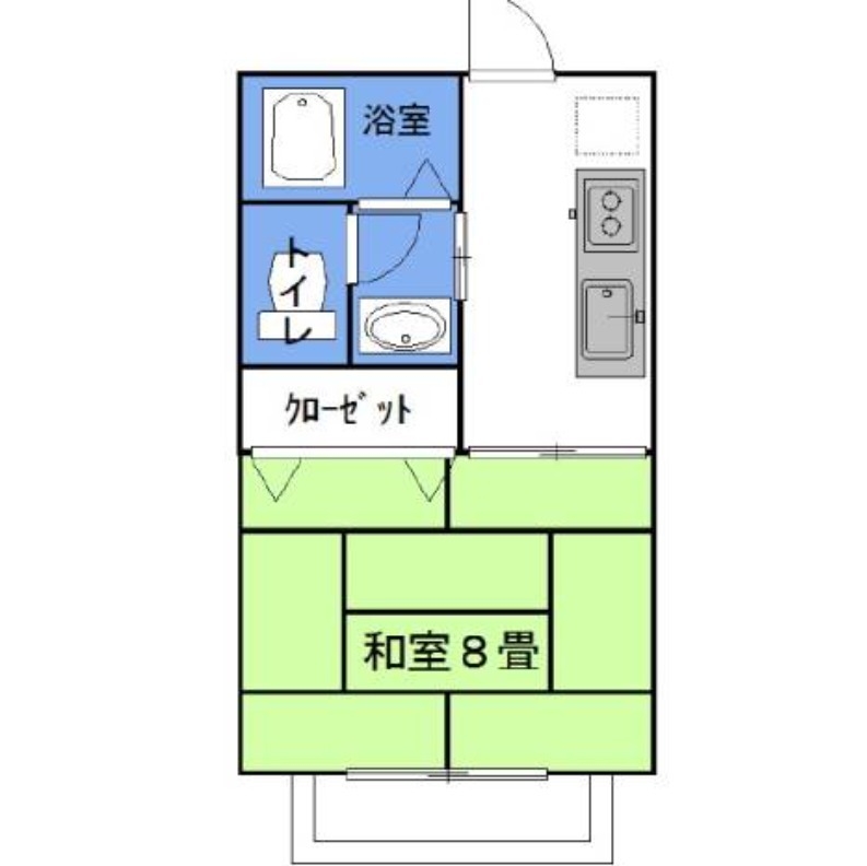 ラフォンテ・ノヴァ East 2階の物件の間取図