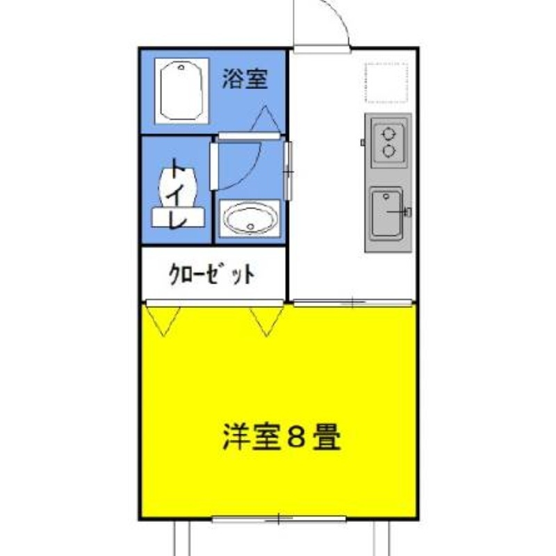 ラフォンテ・ノヴァ West 1階の物件の間取図