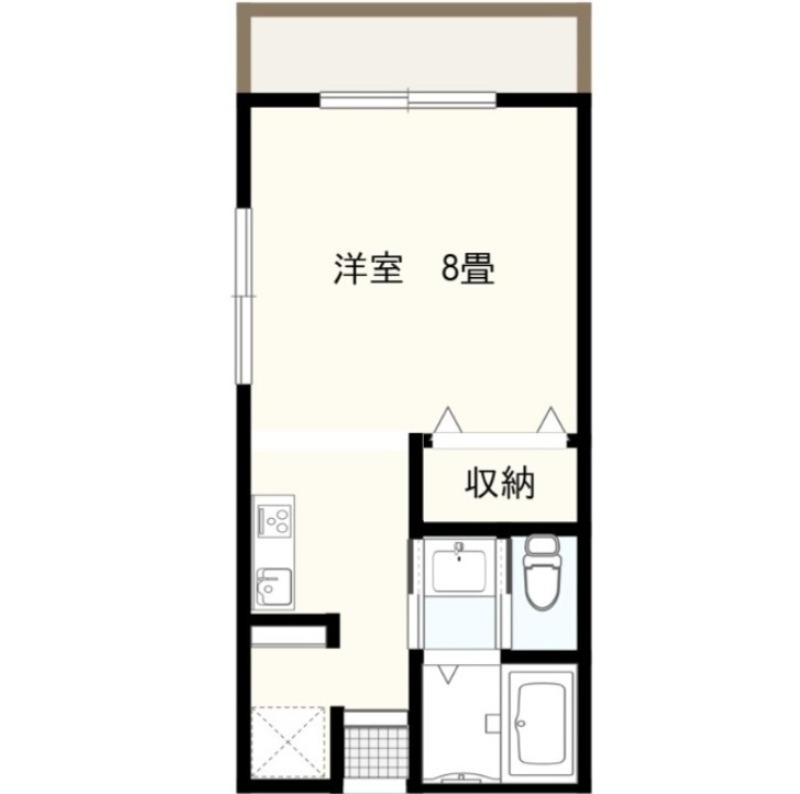 ラフォンテ・ノヴァ West 1階の物件の間取図