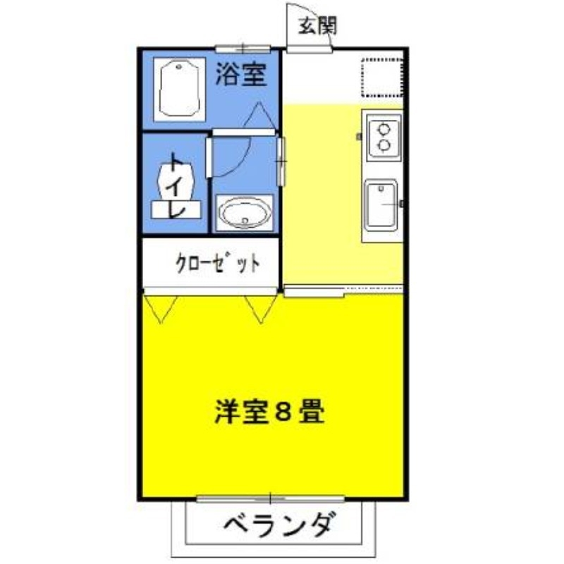 ラフォンテ・モア 1階の物件の間取図