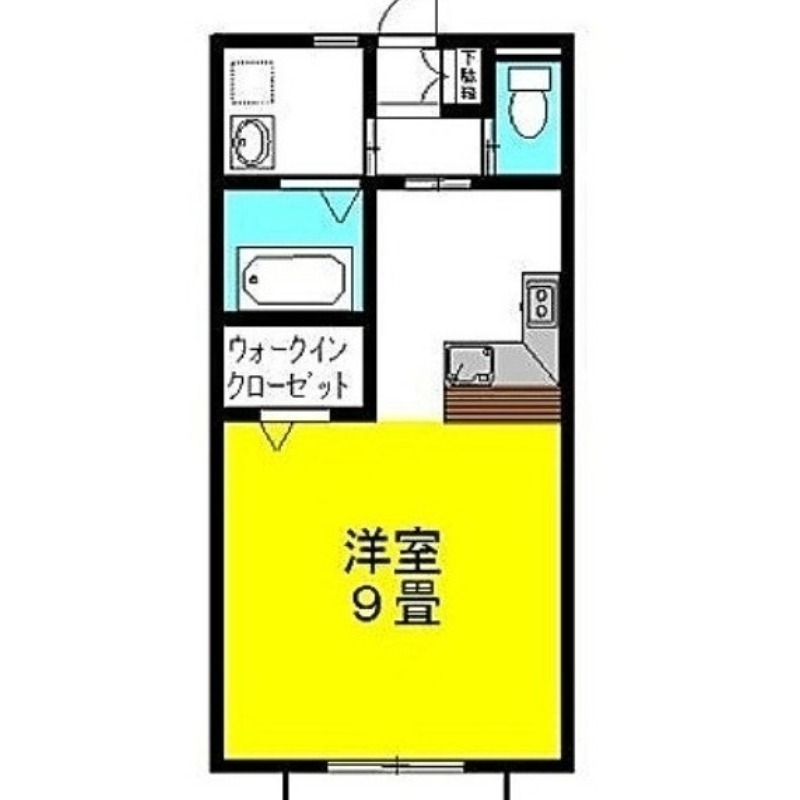 ラフォンテ・レパードⅣ 1階の物件の間取図